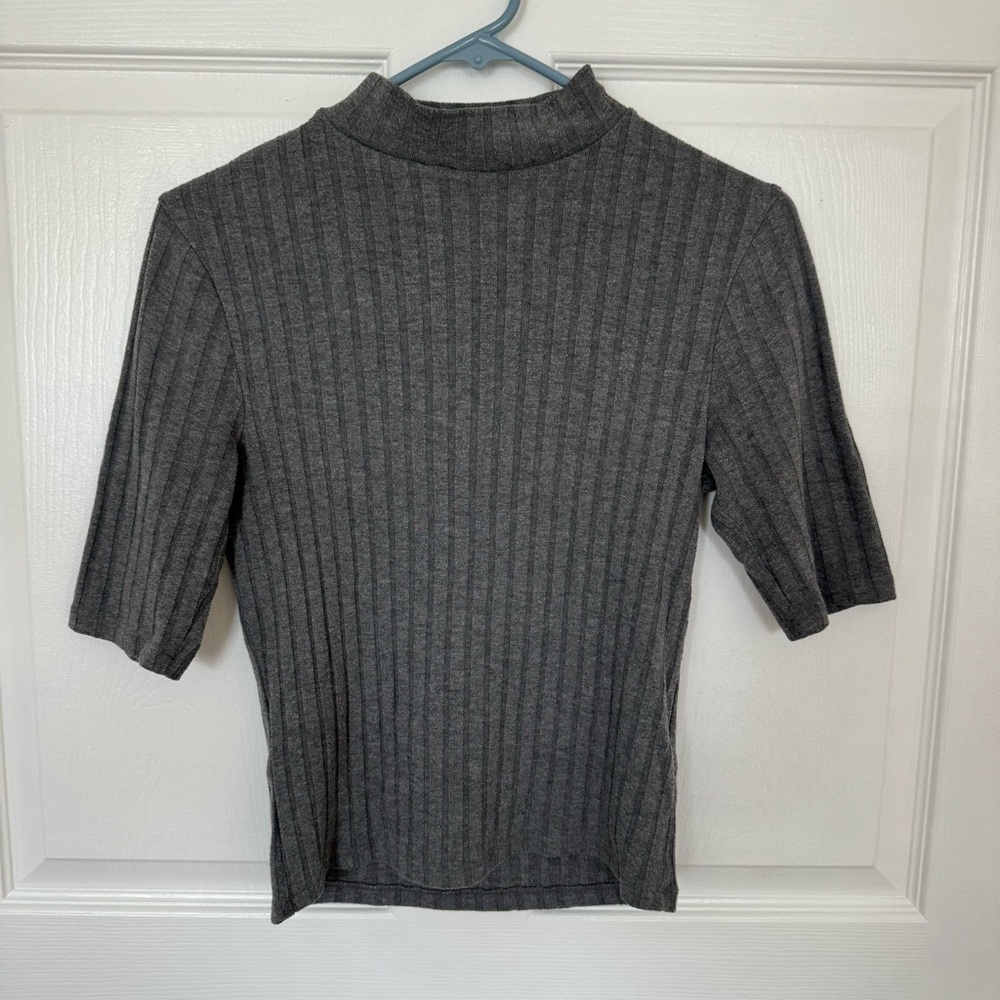 Topshop Turtleneck Knit Top